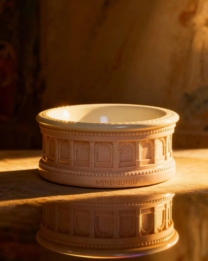 Vol. 0 Architectural Pet Bowl - Oat Stone