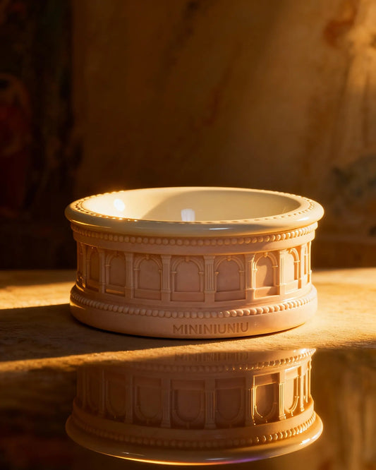 Vol. 0 Architectural Pet Bowl - Oat Stone