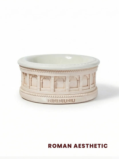 Vol. 0 Architectural Pet Bowl - Oat Stone