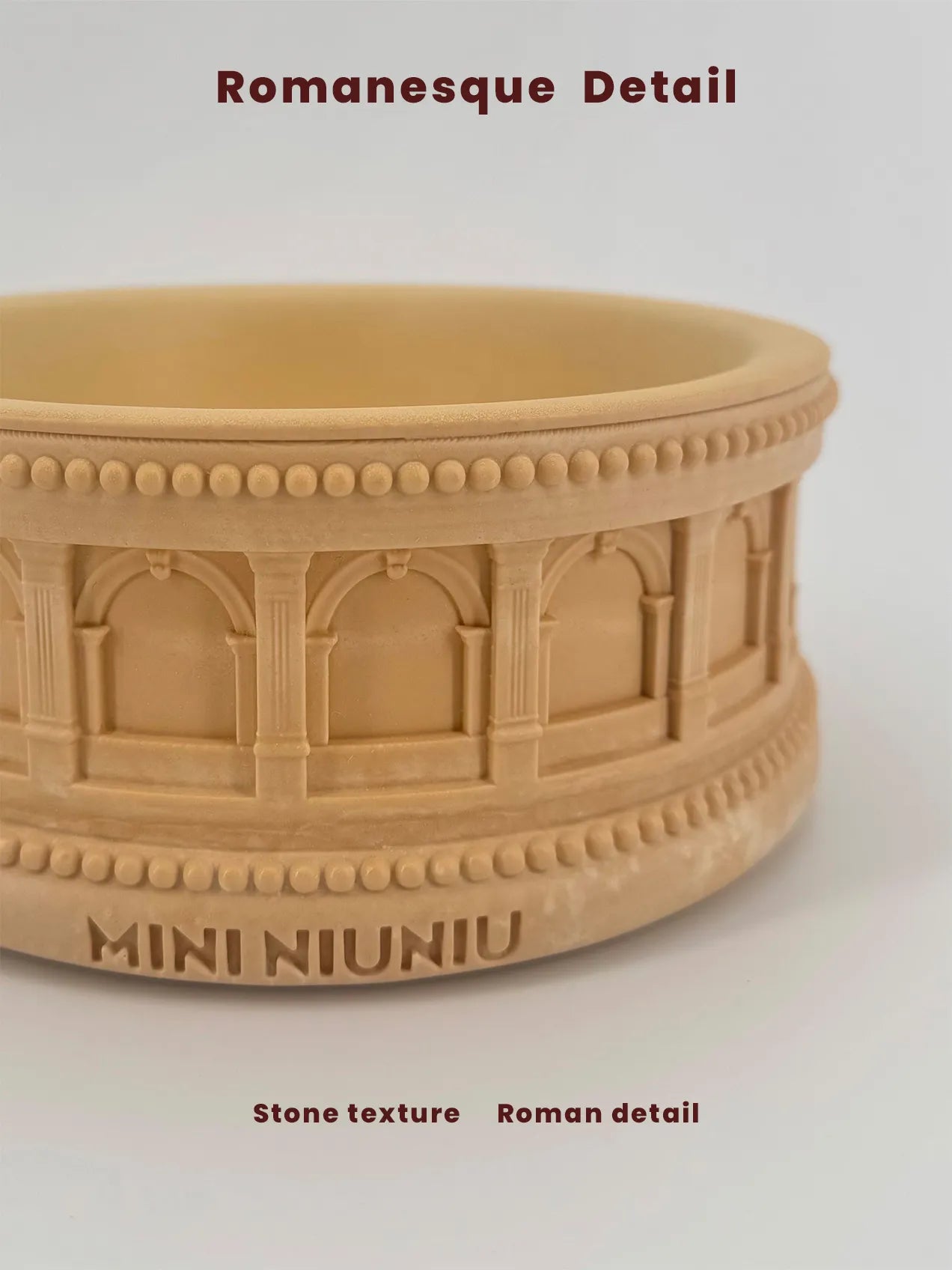 Roman Bowl Base – Beige Edition
