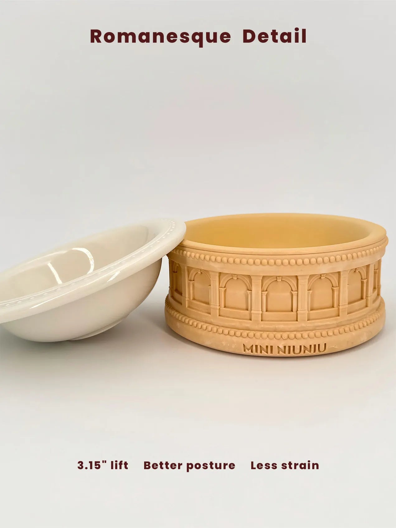 Roman Bowl Base – Beige Edition