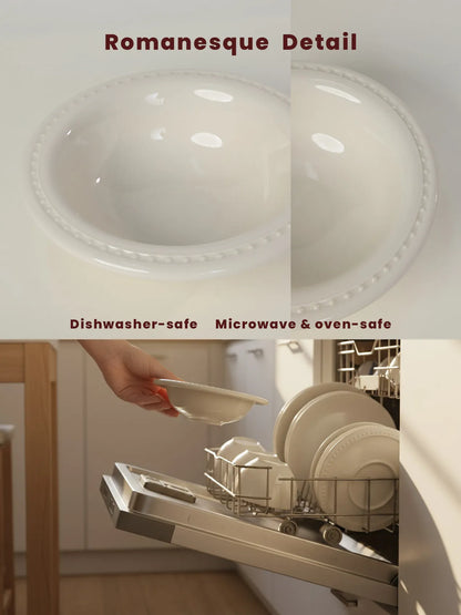 Roman-Inspired Pet Bowl Set – Gray Edition