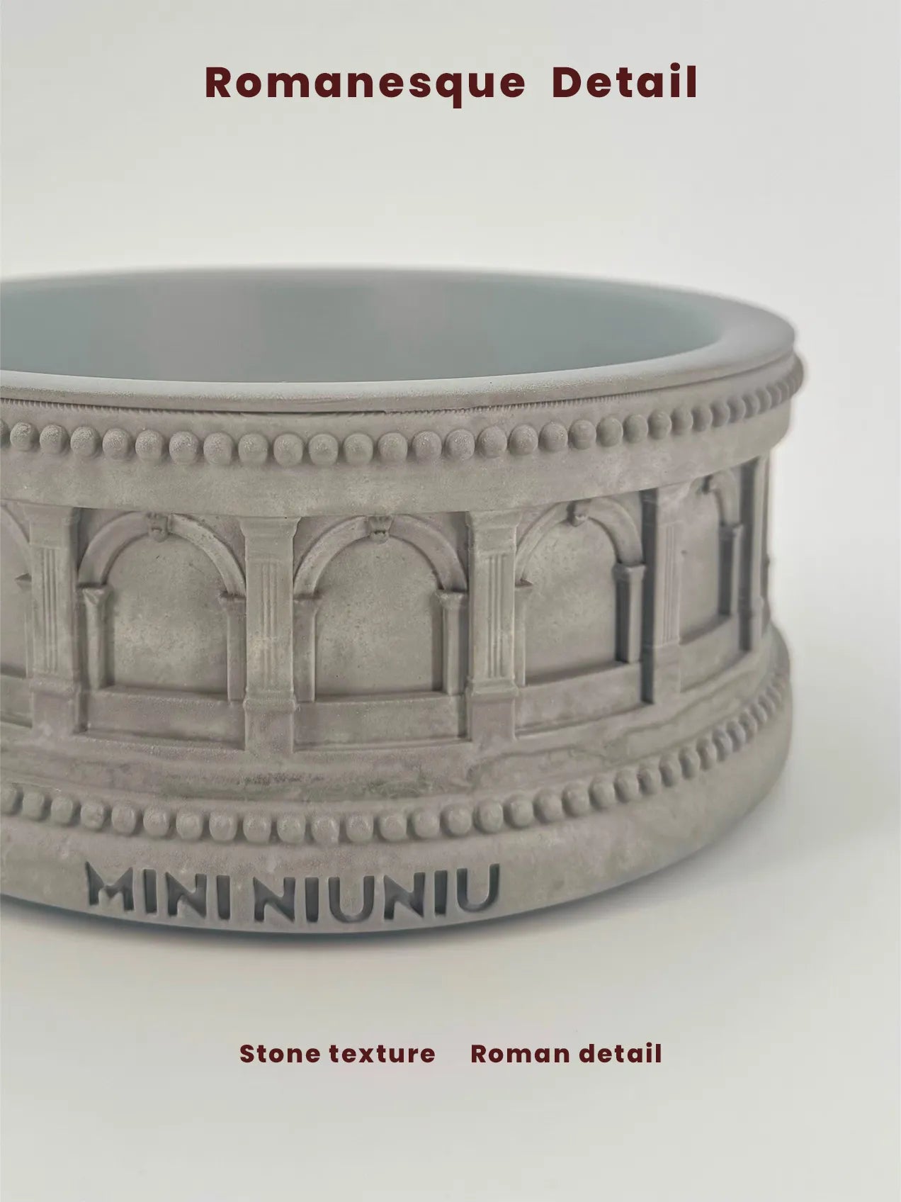 Roman Bowl Base – Gray Edition
