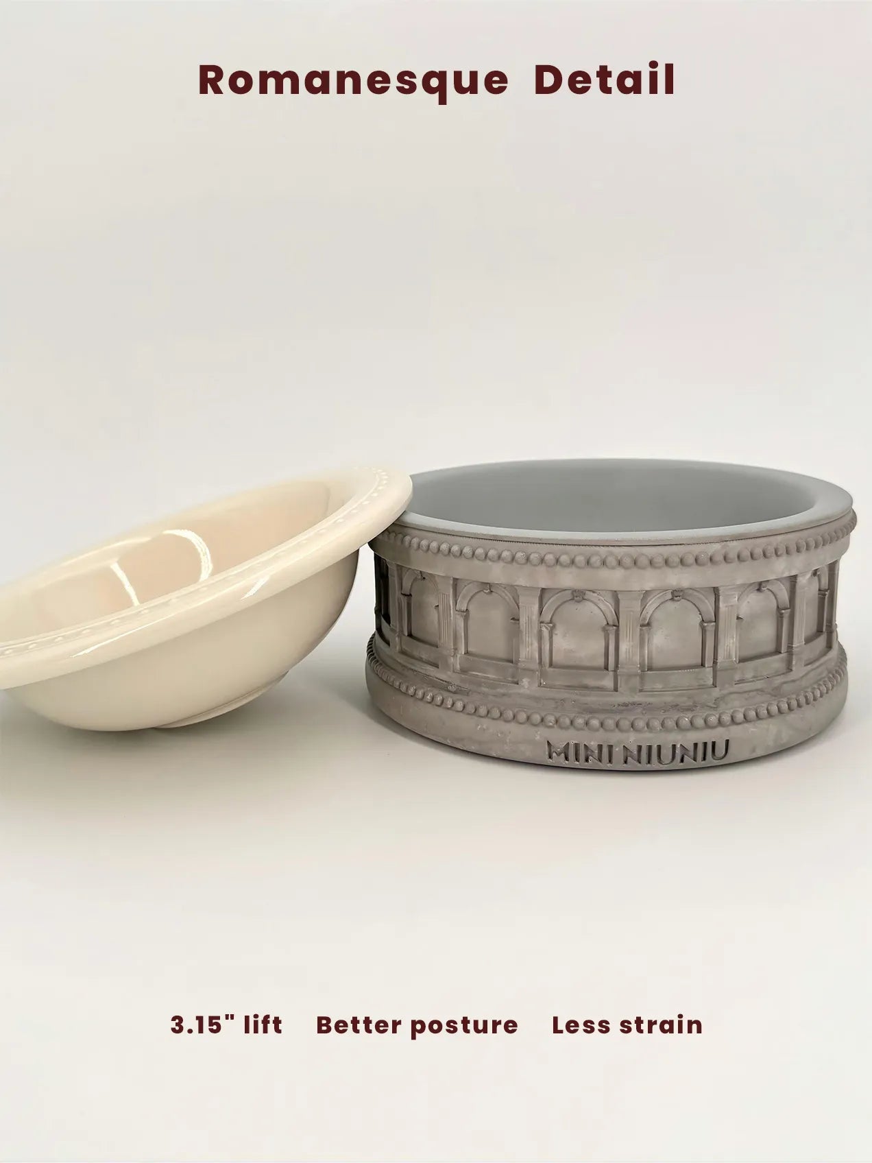 Roman Bowl Base – Gray Edition