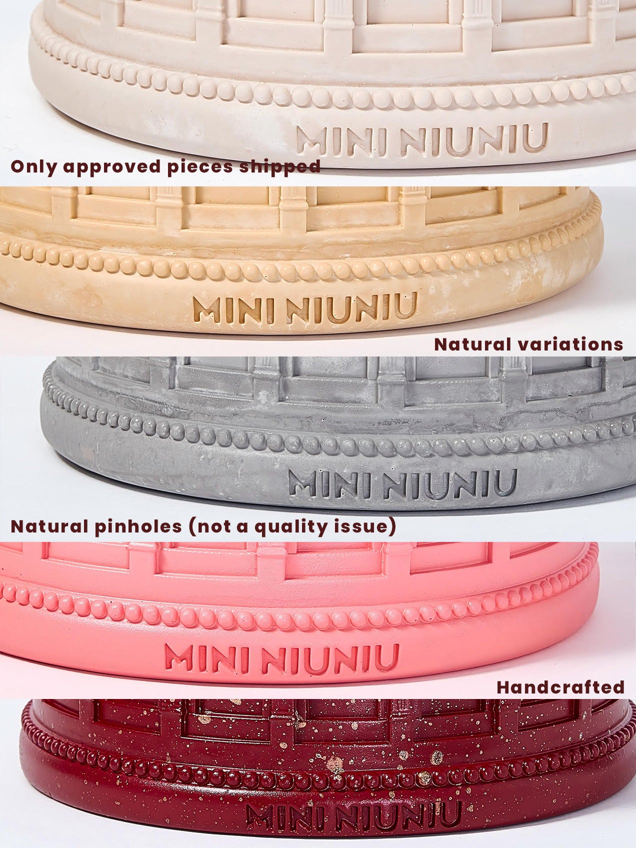 Roman-Inspired Pet Bowl Set – Pink Edition